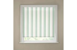 Stripe Roller Blind - 6ft - Teal.